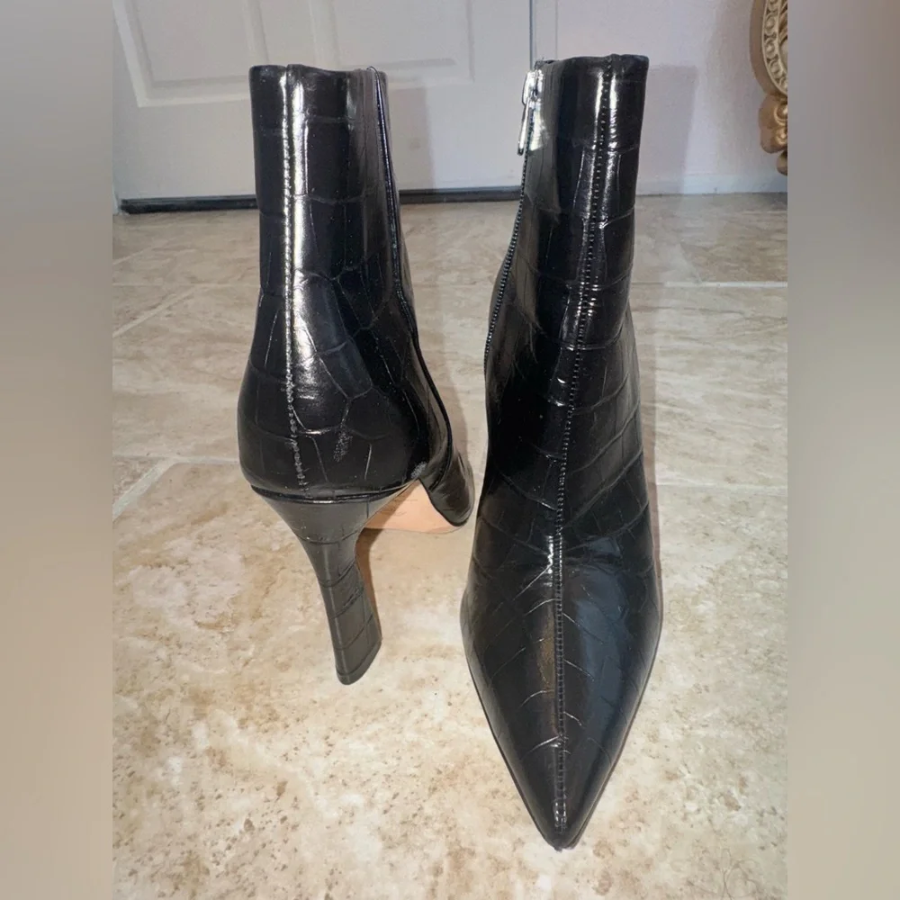 ANTONIO MELANI Black Ankle‎ Boots with Heel